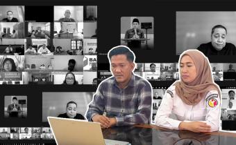Bangun SDM Berkualitas dan Green Office, Bawaslu Pringsewu Ikuti Rakor Jumat Sehati dan Jumpa Berlian