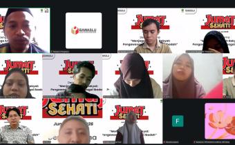 Bawaslu Kabupaten Pringsewu Gelar Jumat Sehati Melalui Tausiyah Bersama