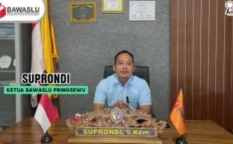 Bawaslu Kabupaten Pringsewu Perkuat Komitmen Keterbukaan Informasi Publik Melalui Monitoring dan Evaluasi