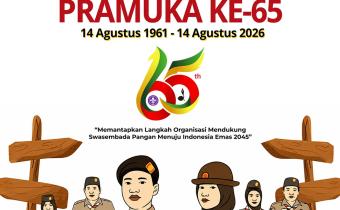 Bawaslu Kabupaten Pringsewu Ucapkan Selamat Hari Pramuka ke-65, Mantapkan Semangat Generasi Muda Menuju Indonesia Emas 2045