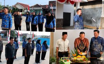 Peringati HUT ke-81 RI, Bawaslu Pringsewu Gelar Upacara dan Doa Bersama untuk Indonesia