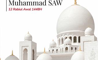 Bawaslu Kabupaten Pringsewu Ucapkan Selamat Memperingati Maulid Nabi Muhammad SAW 1448 H