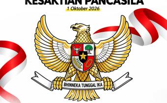 Hari Kesaktian Pancasila 2026: Pancasila Pemersatu Bangsa Menuju Indonesia Berdaulat, Adil, dan Makmur