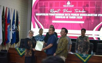 Pengawasan Pleno PDPB Triwulan III 2026, Bawaslu Dorong Data Pemilih Akurat dan Mutakhir