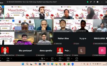 Behasan Demokrasi Episode 1, Bawaslu Pringsewu Ajak Gen Z Lawan Politik Uang
