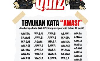 Awasmin Ajak Sahabat Bawaslu Pringsewu Ikuti Tantangan Kuis “AWASI”