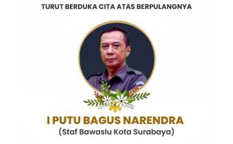 Bawaslu Pringsewu Sampaikan Duka Cita atas Berpulangnya Staf Bawaslu Kota Surabaya
