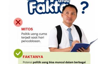 Mitos atau Fakta? Politik Uang Hanya Terjadi Saat Hari Pencoblosan