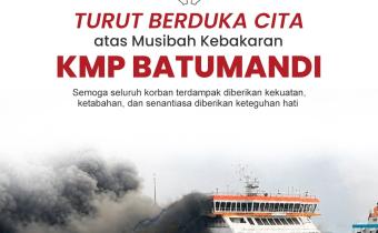 Bawaslu Pringsewu Sampaikan Duka Cita atas Musibah Kebakaran KMP Batumandi di Selat Sunda
