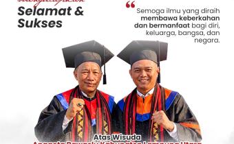 Bawaslu Pringsewu Ucapkan Selamat dan Sukses atas Wisuda Anggota Bawaslu Lampung Utara